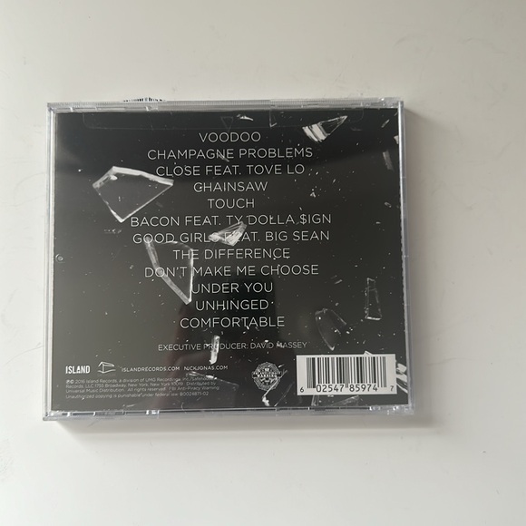 Nick Jonas Last Year Was Complicated CD - Picture 2 of 3